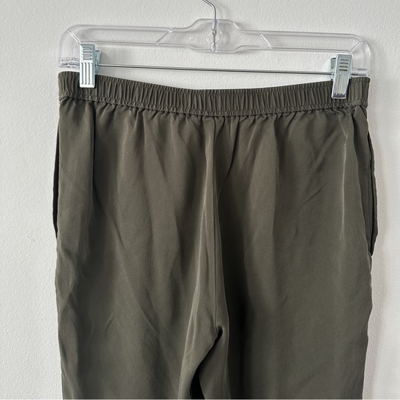 Theory Silk Green Pants Size S Style Termin - Picture 6 of 8